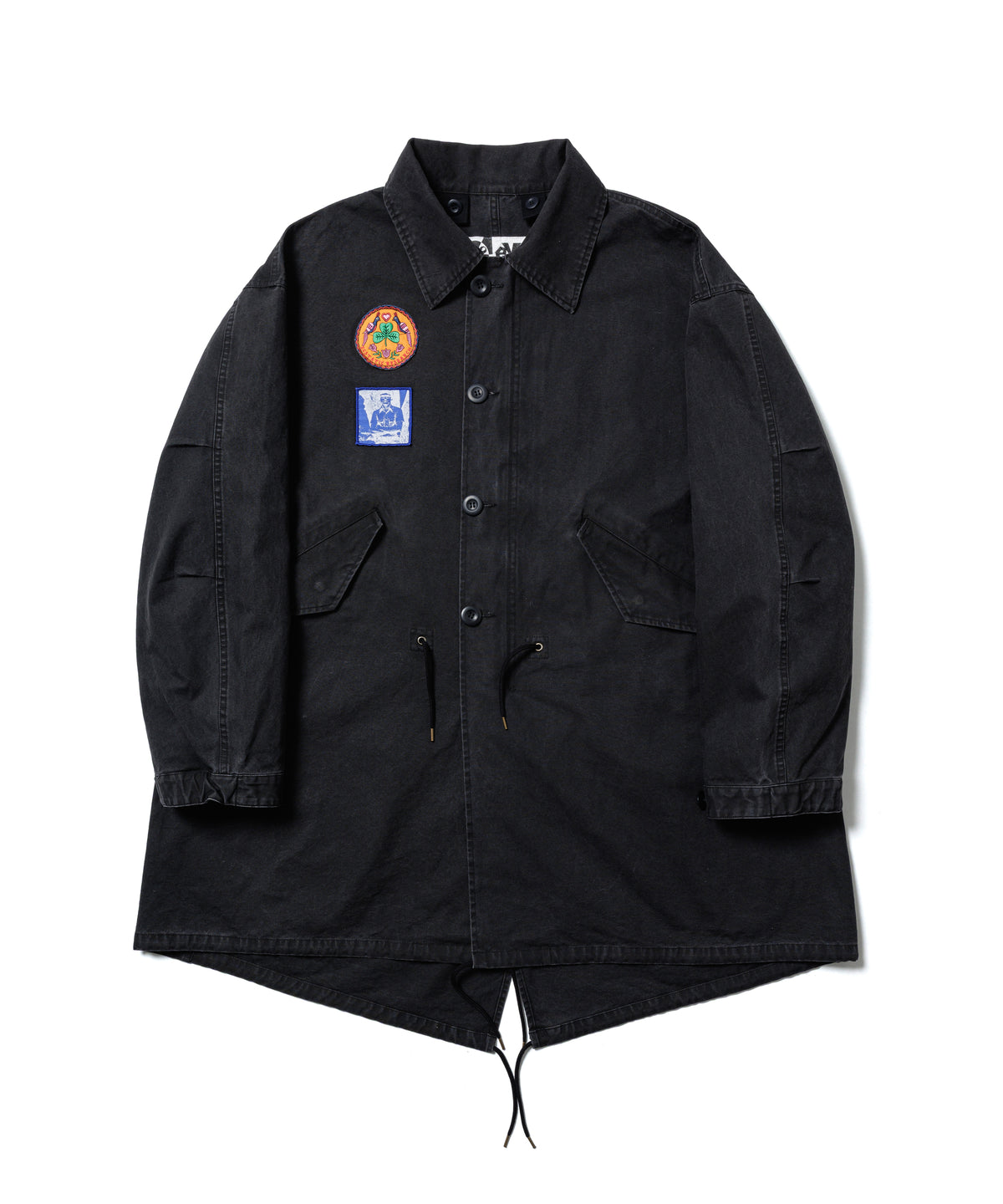 FISHTAIL TRENCH COAT