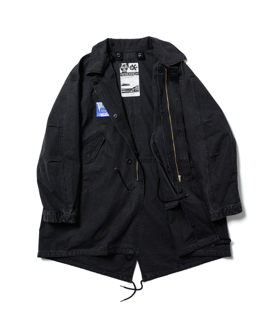 FISHTAIL TRENCH COAT
