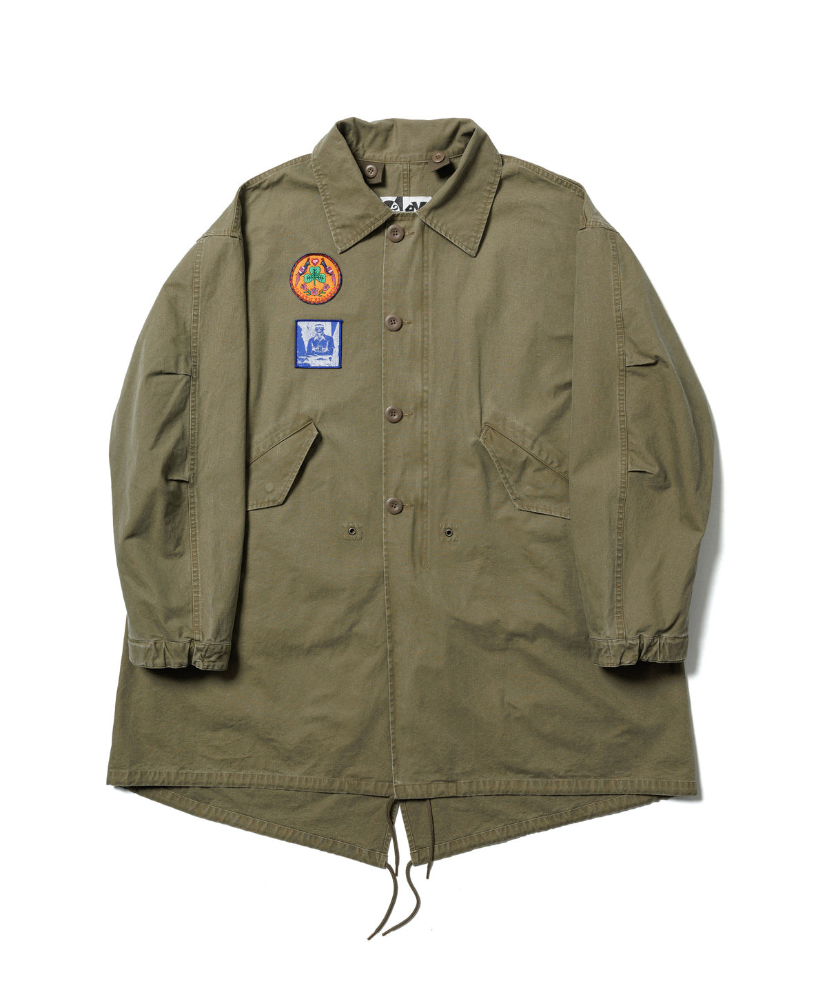 FISHTAIL TRENCH COAT