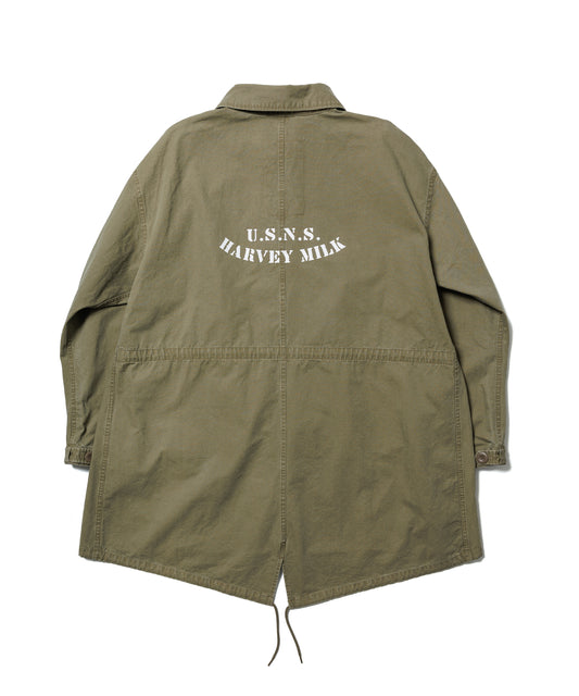 FISHTAIL TRENCH COAT