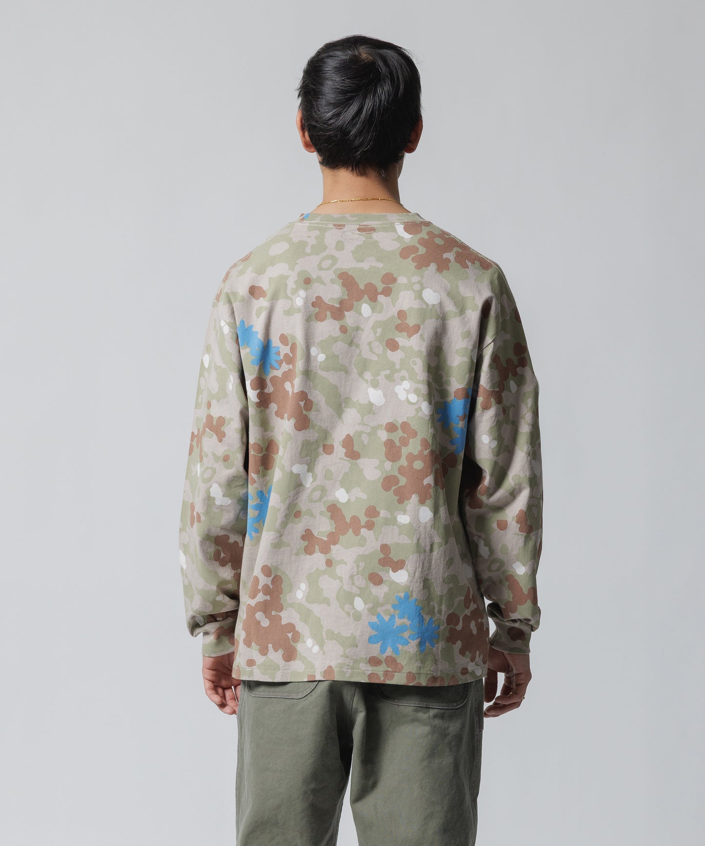 CAMO L/S T-SHIRT