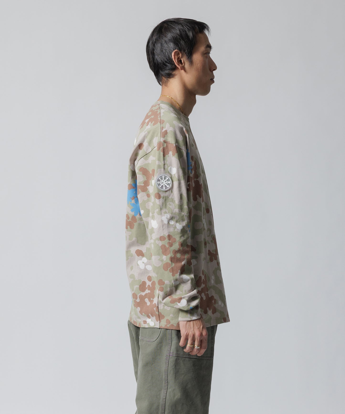 CAMO L/S T-SHIRT